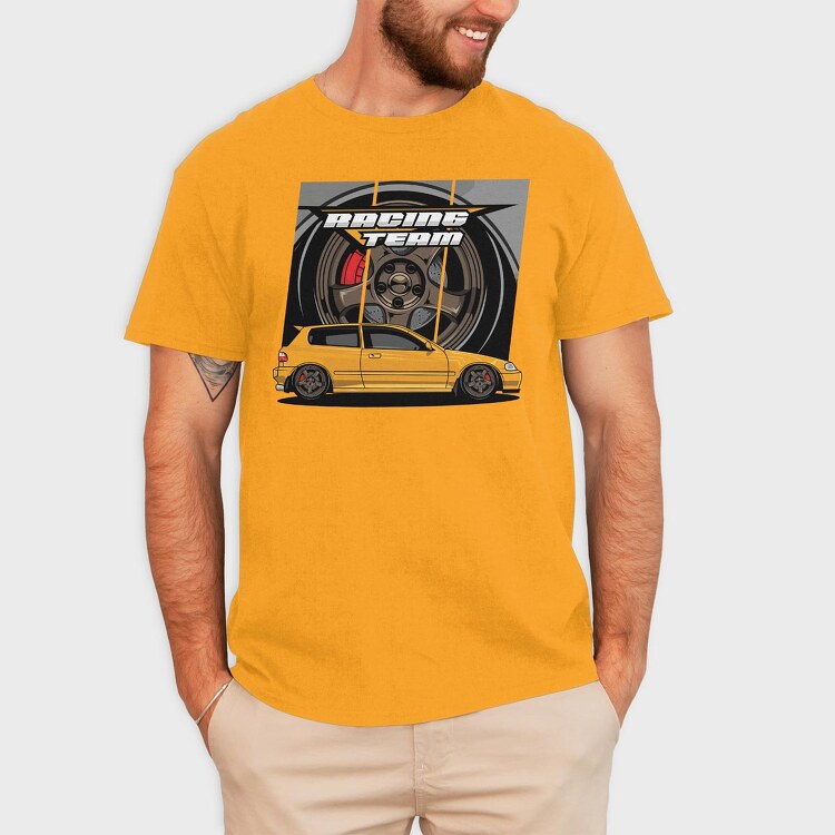 Civic, Tricou Barbati (Unisex)