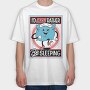 Id Much Rather Be Sleeping, Tricou Oversize Barbati (Unisex)