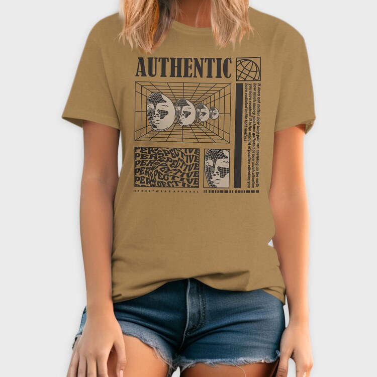 Authentic 1, Tricou Barbati (Unisex)