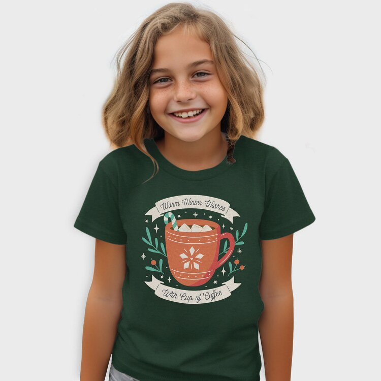 Christmas Coffee Cup, Tricou Copii