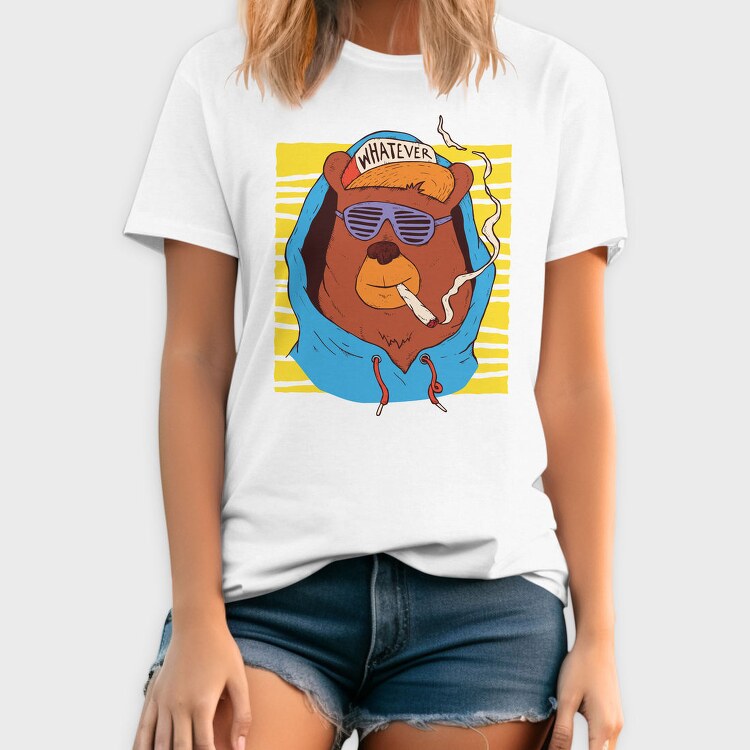 Hip Hop Bear, Tricou Barbati (Unisex)