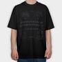 Spirit Board Esoteric Ouija, Tricou Oversize Barbati (Unisex)