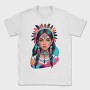 Indian Woman, Tricou Barbati (Unisex)