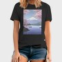 Mount Fuji Japanese Landscape Poster, Tricou Barbati (Unisex)
