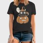 Black Cat Inside Pumpkin, Tricou Barbati (Unisex)