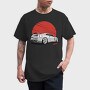 Gt-R Red Sun, Tricou Barbati (Unisex)
