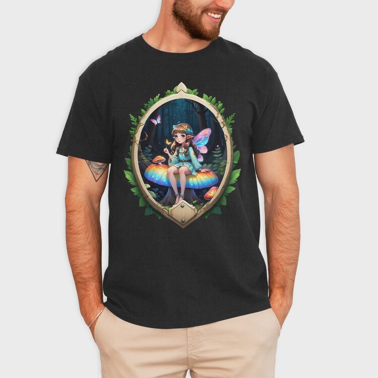 Enchanted Forest Fairy, Tricou Barbati (Unisex)