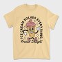 Ice Cream Solves Everything, Tricou Barbati (Unisex)