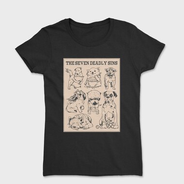 Dog Seven Deadly Sins, Tricou Femei