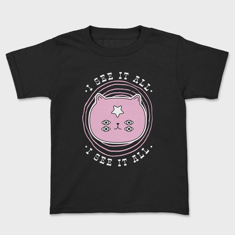 I See It All Cat, Tricou Copii