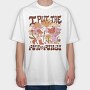 I Put the Fun in Fungi, Tricou Oversize Barbati (Unisex)
