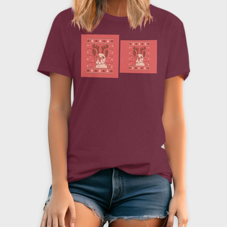 Christmas Dog, Tricou Barbati (Unisex)