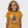 Black Cat Inside Pumpkin, Tricou Copii