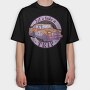 Hippie Car, Tricou Oversize Barbati (Unisex)