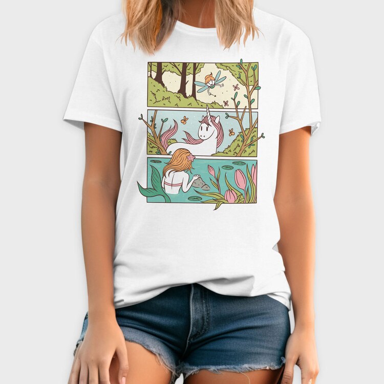 Enchanted Forest, Tricou Barbati (Unisex)
