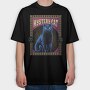 Black Cat Mystery, Tricou Oversize Barbati (Unisex)