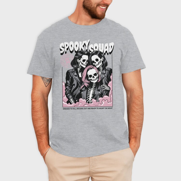 Spooky Squad, Tricou Barbati (Unisex)