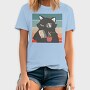 Black Cat, Tricou Barbati (Unisex)
