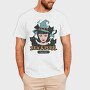 Spooky Witch And Cats Coven Halloween, Tricou Barbati (Unisex)