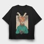 Christmas Gazelle Capricorn, Tricou Oversize Barbati (Unisex)