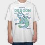 Dragon Anatomy, Tricou Oversize Barbati (Unisex)