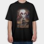 Epic Dragon Battle Fight Paladin, Tricou Oversize Barbati (Unisex)