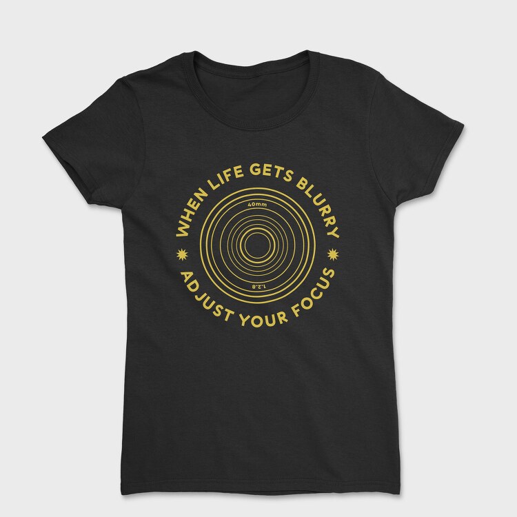Camera Focus Photographers Creators, Tricou Femei