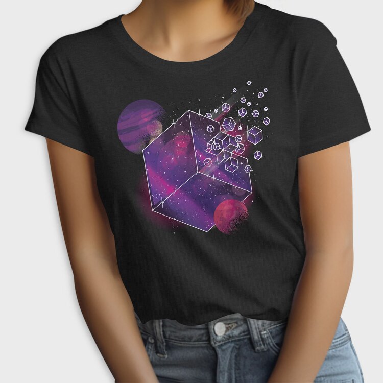 Galaxy Cube Space, Tricou Femei