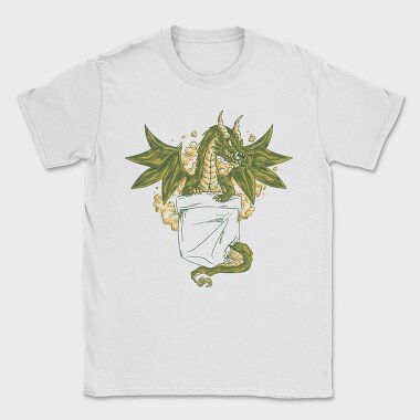 Dragon In Pocket, Tricou Barbati (Unisex)