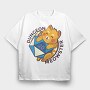 Dungeon Meowster, Tricou Oversize Barbati (Unisex)