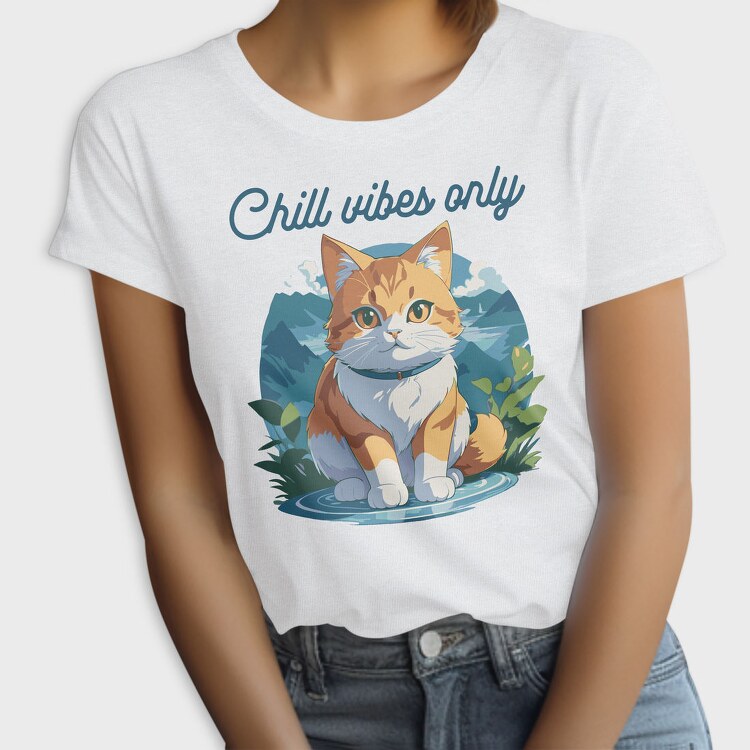 Mountain Cat Chill, Tricou Femei