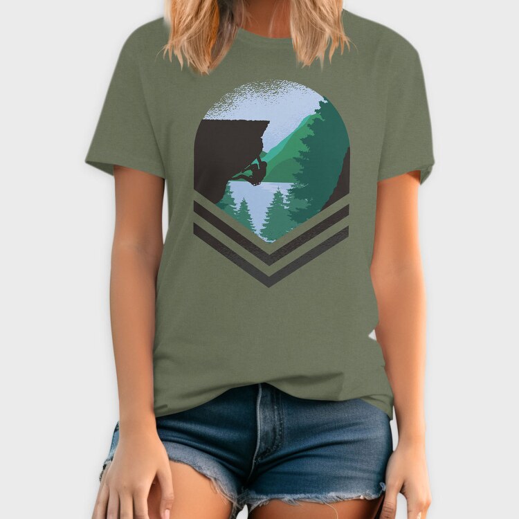 Mountain Climber Nature Bay Climber, Tricou Barbati (Unisex)