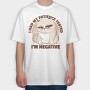 I Had My Patience Tested, Tricou Oversize Barbati (Unisex)