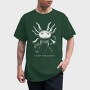 Realistic Hand Drawn Axolotl Change, Tricou Barbati (Unisex)
