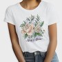 Bloom Rose Bouquet, Tricou Femei