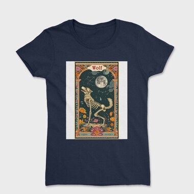 Wolf Skeleton Tarot, Tricou Femei