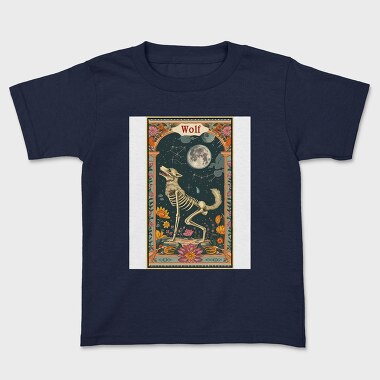 Wolf Skeleton Tarot, Tricou Copii