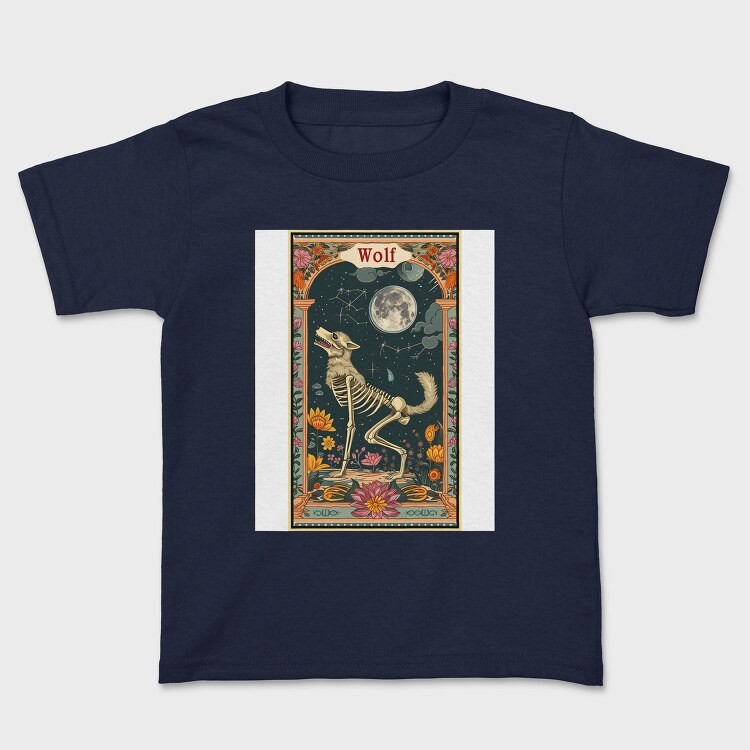 Wolf Skeleton Tarot, Tricou Copii