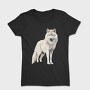 Wolf Standing Pose, Tricou Femei