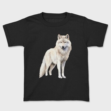 Wolf Standing Pose, Tricou Copii