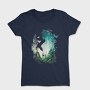 Woman Forest Silhouette, Tricou Femei