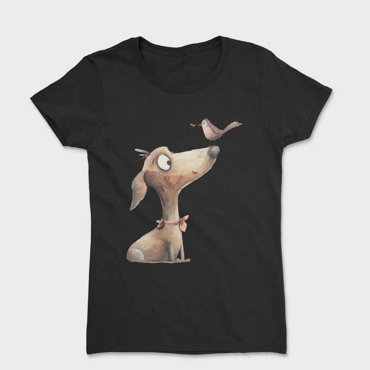 Wooden Dog Bird, Tricou Femei