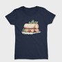 Wooden Logs Christmas, Tricou Femei