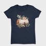 Woodland Christmas Log, Tricou Femei