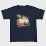 Woodland Christmas Log, Tricou Copii