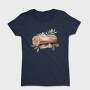 Woodland Christmas Stump, Tricou Femei