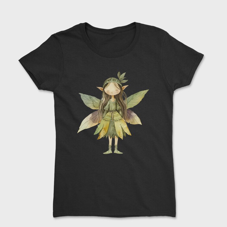 Woodland Fairy Gnome, Tricou Femei