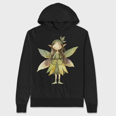 Woodland Fairy Gnome, Hanorac Oversize Barbati (Unisex)