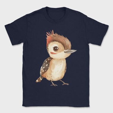 Woodpecker Feathered, Tricou Barbati (Unisex)