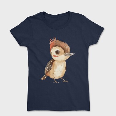 Woodpecker Feathered, Tricou Femei